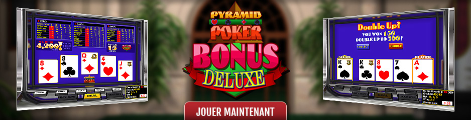 Video Poker en ligne Pyramid Bonus Deluxe