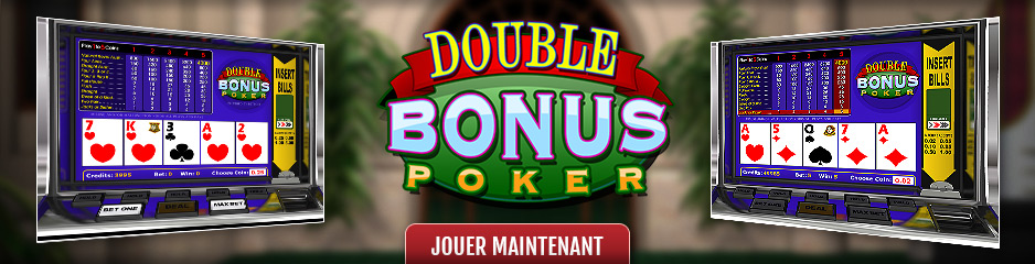 Video Poker en ligne Double Bonus Poker